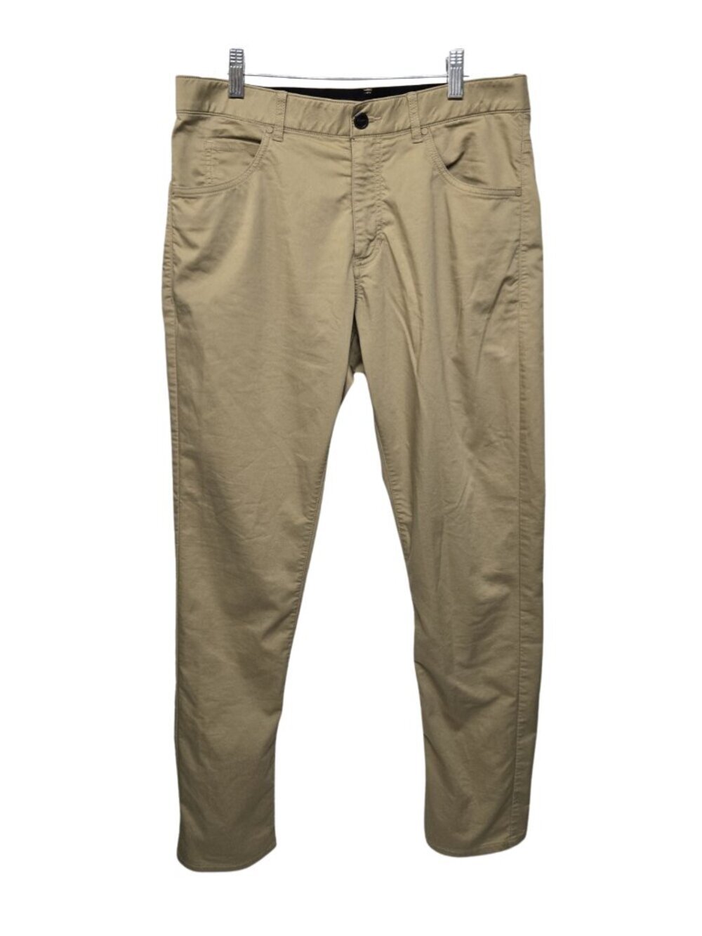 Nike Mens Dri-Fit Slim Fit Chino Pants Beige Size M